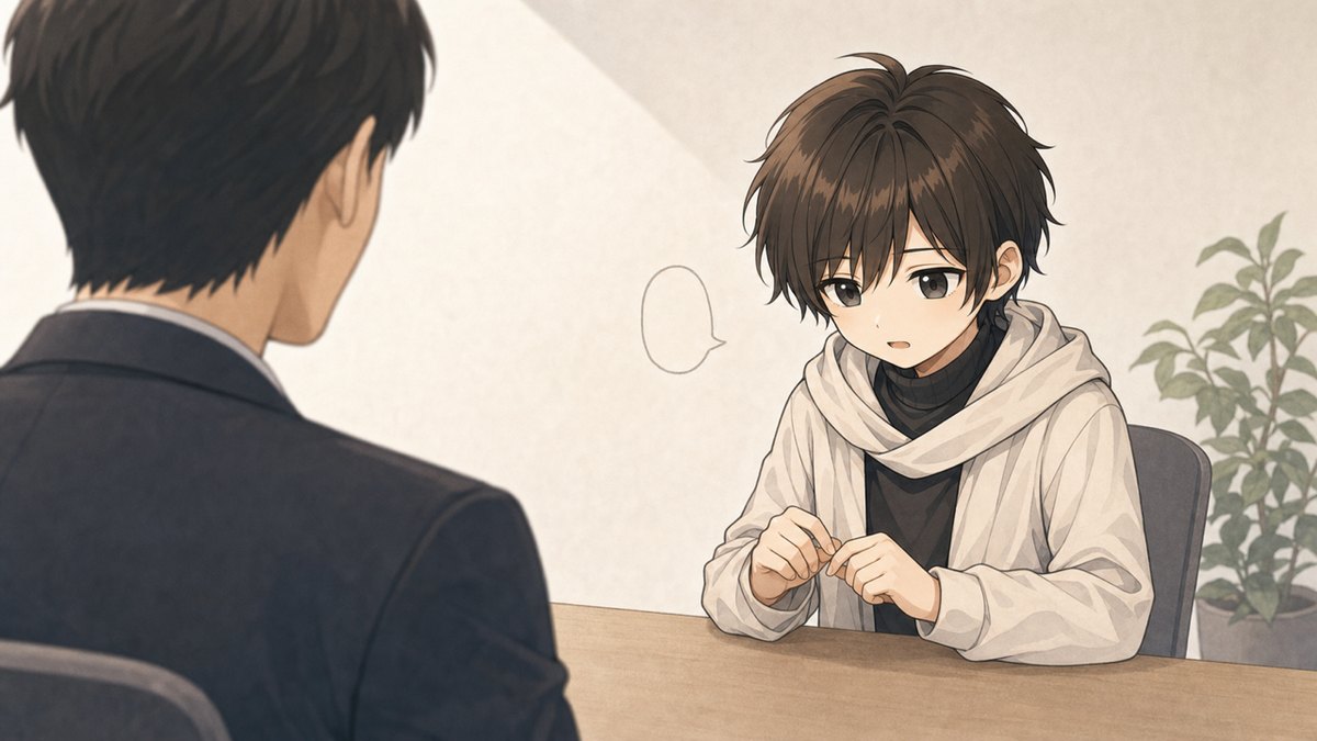 面接で言葉が出てこなかった頃